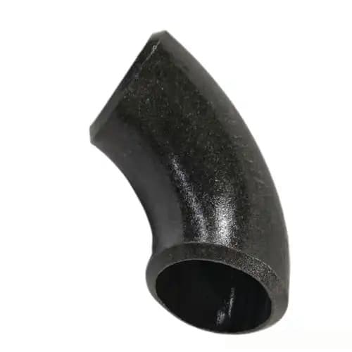 Steel Elbow Black Paint