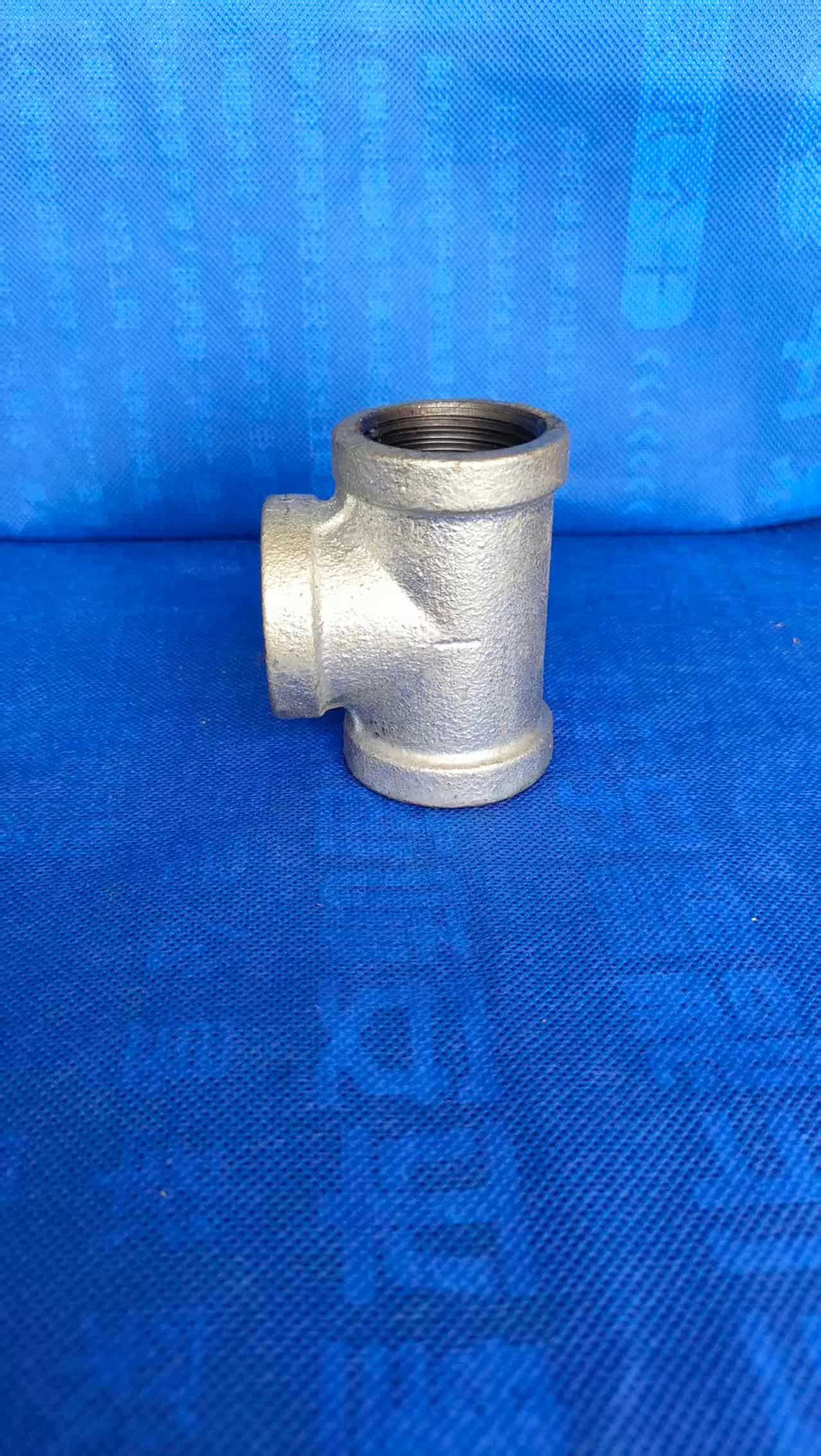 Galvanized Tee 130 Banded Equal