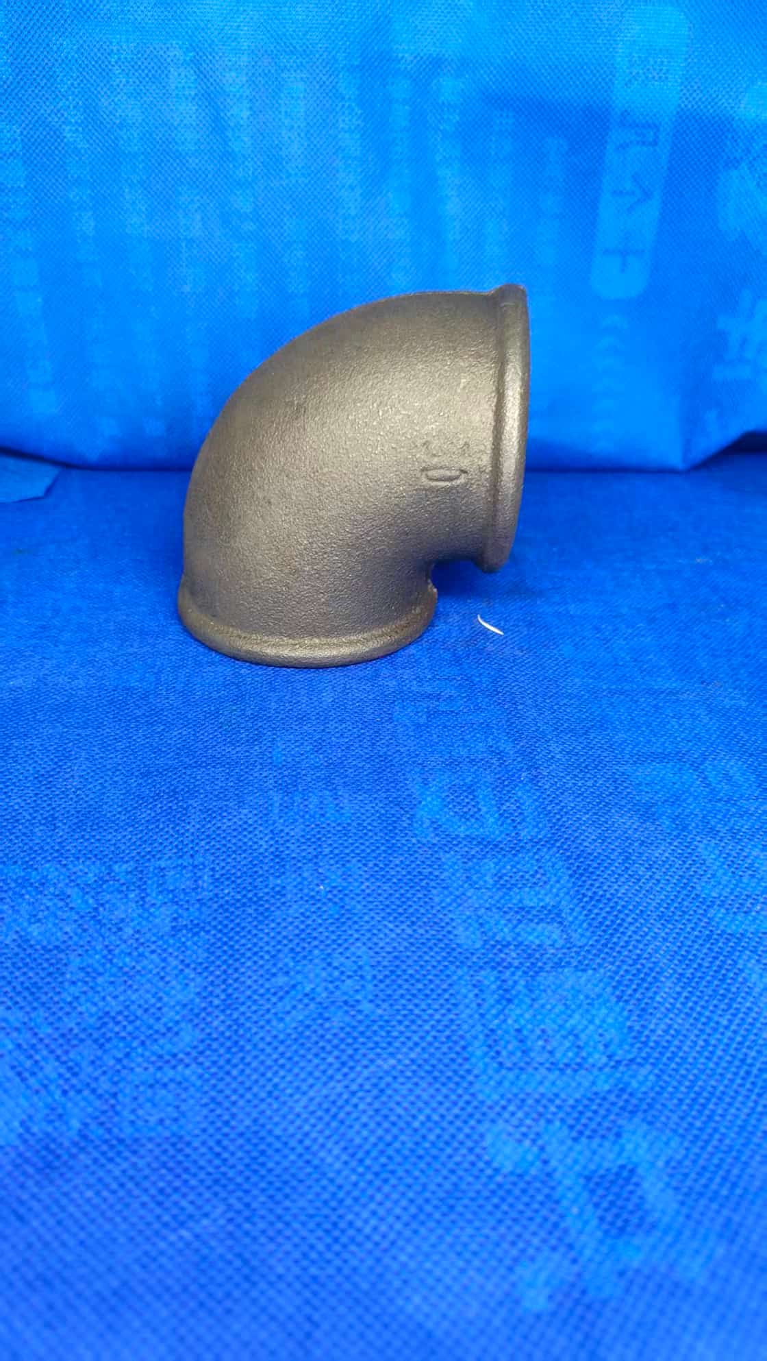 Black Beaded Iron Elbow
