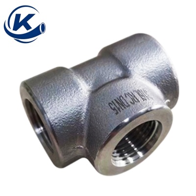 Stainless Steel Tee 316L ASME B16.11 ForgedThreaded